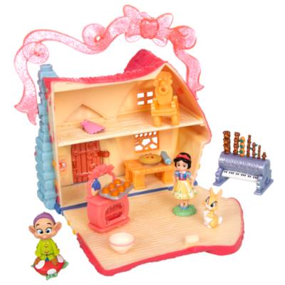 Snow White Cottage Disney Once Upon a Story Micro Playset, Snow White and the Seven Dwarfs