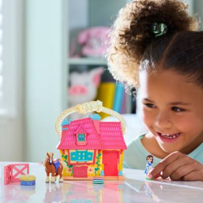 Microset juego caba&ntilde;a Bella, La Bella y la Bestia, Disney Once Upon a Story