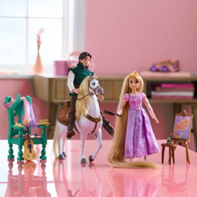 Set regalo mu&ntilde;ecas cl&aacute;sicas Rapunzel, Enredados (29&nbsp;cm)