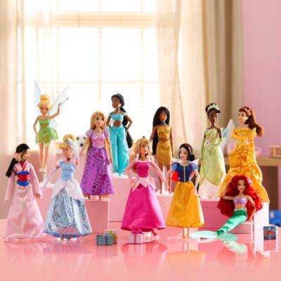 Set regalo colecci&oacute;n mu&ntilde;ecas cl&aacute;sicas Disney