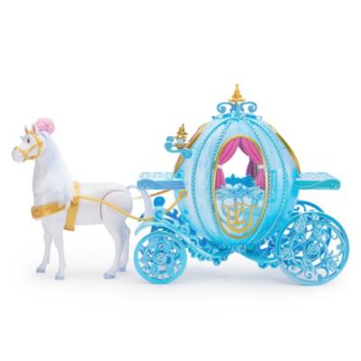 Cinderella Doll, Horse and Light-Up Carriage Deluxe Gift Set - 30cm