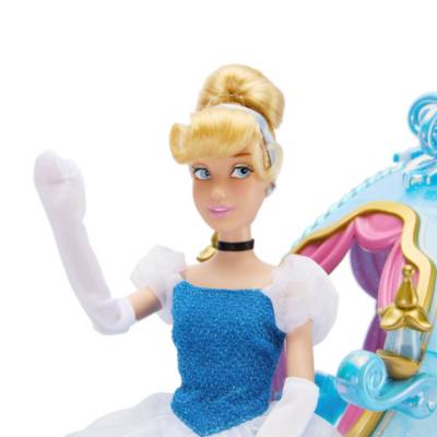 Cinderella Doll, Horse and Light-Up Carriage Deluxe Gift Set - 30cm
