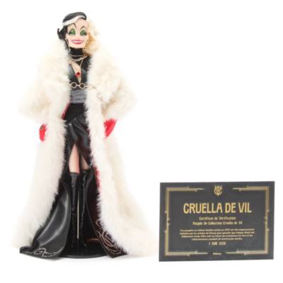 101 Dalmatiner - Cruella De Vil - 65. Jubil&auml;um - Puppe in limitierter Edition - 40,5 cm