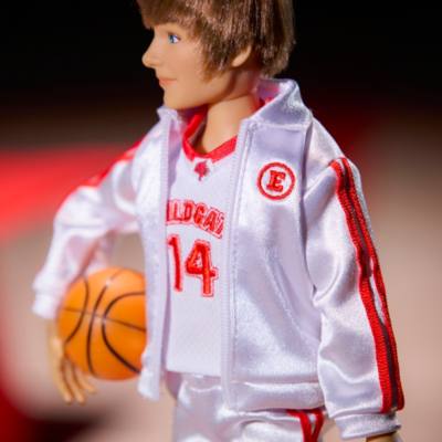 Ensemble de poup&eacute;es Troy Bolton et Gabriella Montez collector en &eacute;dition limit&eacute;e, 20e&nbsp;anniversaire de High School Musical, 28&nbsp;cm