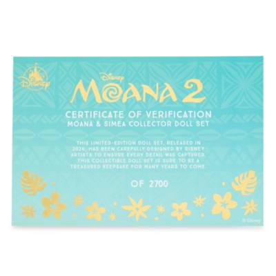 Moana and Simea Limited Edition Doll Set, Moana 2 - 45cm
