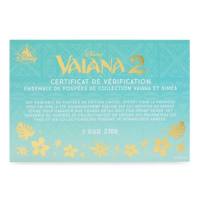 Set mu&ntilde;ecas edici&oacute;n limitada Vaiana y Simea, Vaiana&nbsp;2 (45&nbsp;cm)