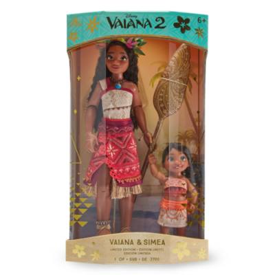 Set mu&ntilde;ecas edici&oacute;n limitada Vaiana y Simea, Vaiana&nbsp;2 (45&nbsp;cm)
