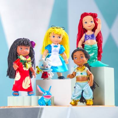 Set di bambole in edizione speciale per il 60&deg; anniversario di "it's a small world", 14 cm