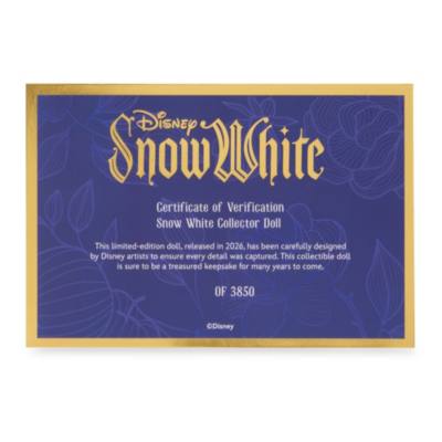 Bambola in edizione limitata Biancaneve, Disneyland Shangai, 42 cm