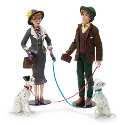 Set di bambole in Edizione Limitata Rudy e Anita per il 65&ordm; anniversario de La carica dei 101, D23: The Ultimate Disney Fan Event, 29 cm