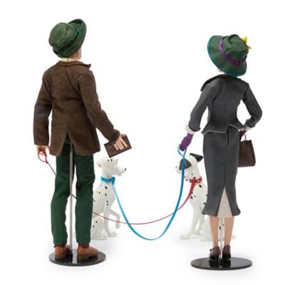 Set di bambole in Edizione Limitata Rudy e Anita per il 65&ordm; anniversario de La carica dei 101, D23: The Ultimate Disney Fan Event, 29 cm