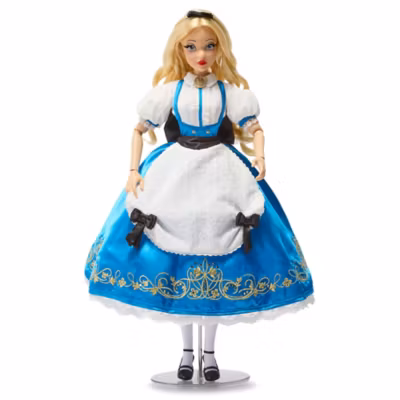 Poup&eacute;e 75e&nbsp;anniversaire d'Alice au Pays des Merveilles en &eacute;dition limit&eacute;e, 42&nbsp;cm