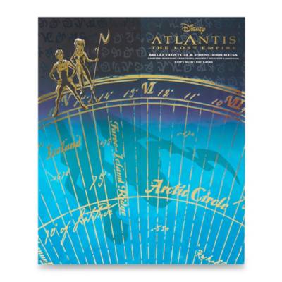Set di bambole in Edizione Limitata di Milo Thatch e della Principessa Kida per il 25&ordm; anniversario di Atlantis - L'impero perduto, D23: The Ultimate Disney Fan Event, 29 cm