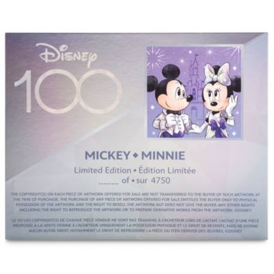 Coppia di bambole Topolino e Minni edizione limitata Disney100