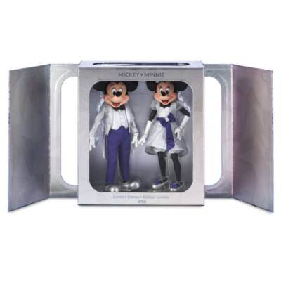 Coppia di bambole Topolino e Minni edizione limitata Disney100