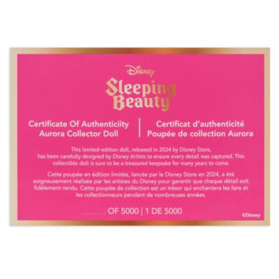 Aurora 65th Anniversary Limited Edition Doll, Sleeping Beauty