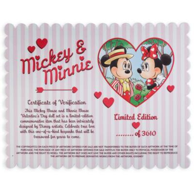 Mickey Mouse and Minnie Mouse Limited Edition Doll Set