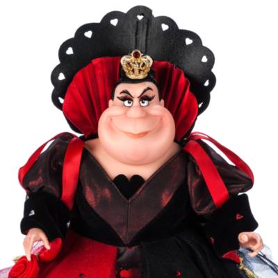Queen of Hearts Disney Designer Collection Midnight Masquerade Series Fashionably Late Limited Edition Doll, Alice in Wonderland