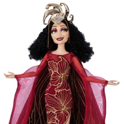 Mother Gothel Disney Designer Collection Midnight Masquerade Series Fashionably Late Limited Edition Doll, Tangled