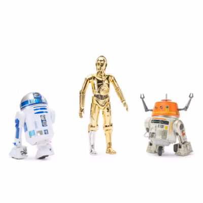 R2-D2, C-3PO and C1-10P Star Wars: Power Force Talking Action Figure Set