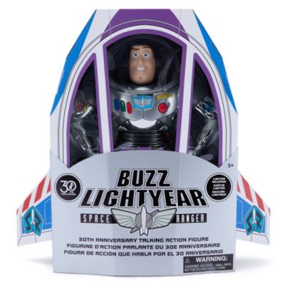 Buzz Lightyear 30th Anniversary Limited Release Talking Action Figure, Toy Story