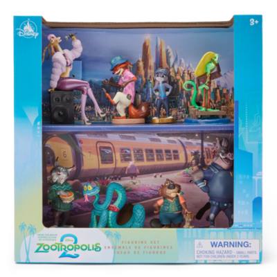 Set juego figuritas lujo Zootr&oacute;polis 2