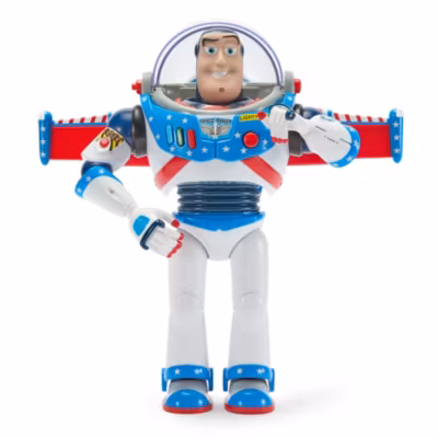 Buzz Lightyear Limited Release Talking Action Figure, Toy Story, 250th Independence Day Anniversary