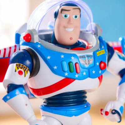 Buzz Lightyear Limited Release Talking Action Figure, Toy Story, 250th Independence Day Anniversary