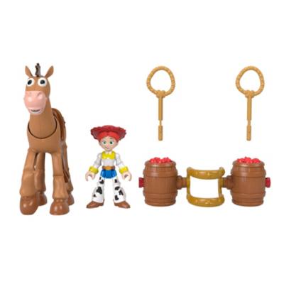 Mattel Imaginext Jessie and Bullseye Toy Set, Toy Story