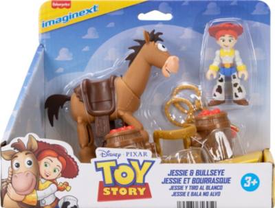 Mattel Imaginext Jessie and Bullseye Toy Set, Toy Story
