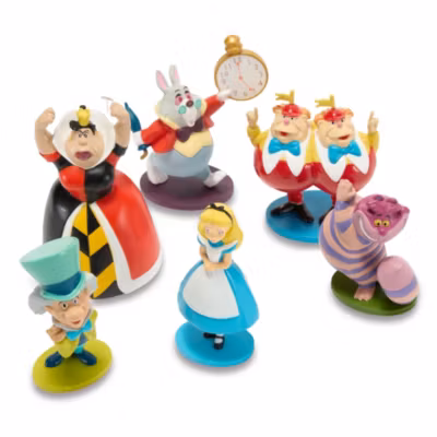 Coffret de figurines Alice au Pays des Merveilles