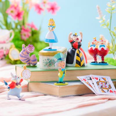Coffret de figurines Alice au Pays des Merveilles