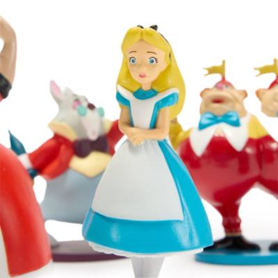 Coffret de figurines Alice au Pays des Merveilles