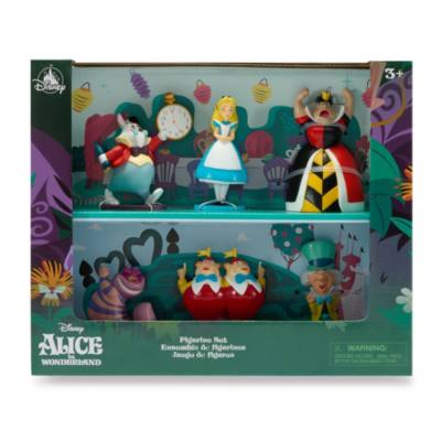Coffret de figurines Alice au Pays des Merveilles