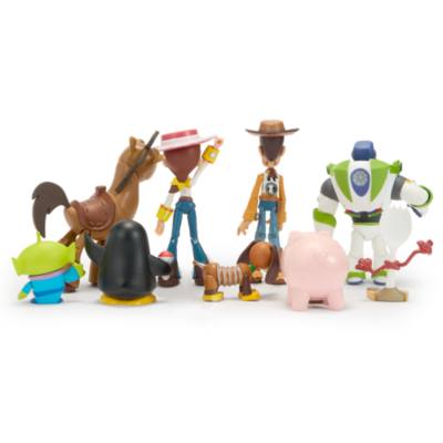 Set figuras ba&uacute;l juguetes Andy, Toy Story