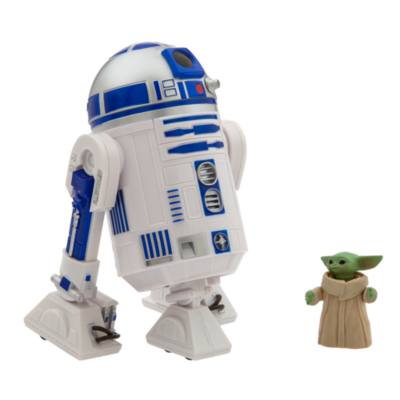 Luke Skywalker, R2-D2 und Grogu - Star Wars Power Force Kollektion - Sprechende Actionfigur