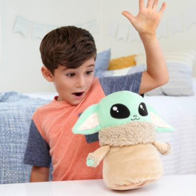 Mattel Jumping Grogu Feature Soft Toy, Star Wars: The Book of Boba Fett