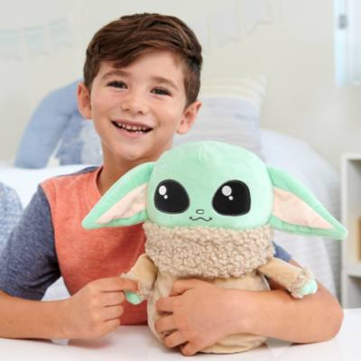 Mattel Jumping Grogu Feature Soft Toy, Star Wars: The Book of Boba Fett