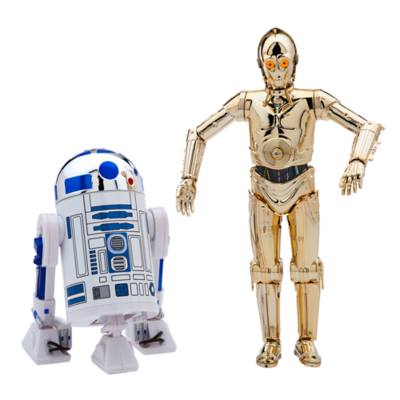 Star Wars - R2-D2 und C-3PO - Actionfiguren mit Licht- und Geräuscheffekten