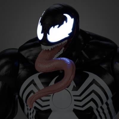 Venom Power Icons Talking Action Figure