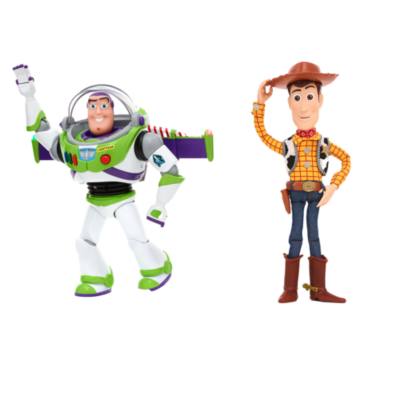 Woody and Buzz Lightyear Interactive Talking Action Figure Bundle, Toy Story