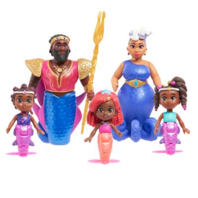 Just Play Disney Junior Ariel Royal Family Figure Set