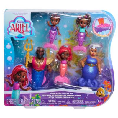 Just Play Disney Junior Ariel Royal Family Figure Set