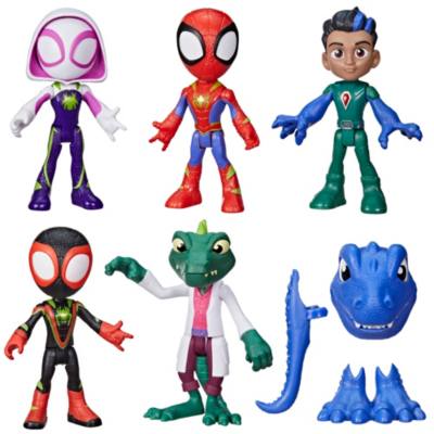 Hasbro Marvel Spidey and His Amazing Friends Dino-Webs, Dino Heroes ...