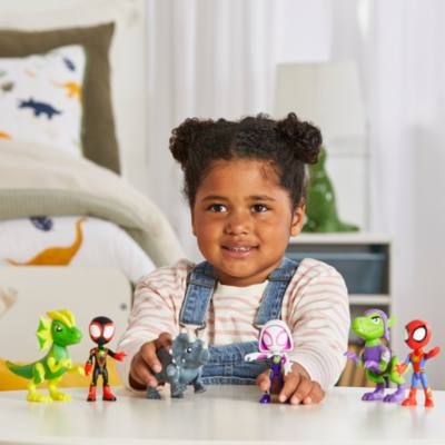 Hasbro Marvel Spidey and His Amazing Friends Dino-Webs Hero and Dino