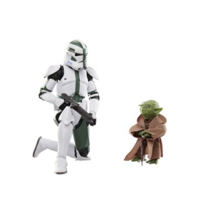 Hasbro Yoda & Clone Commander Gree The Black Series Action Figures, Star Wars: The Clone Wars