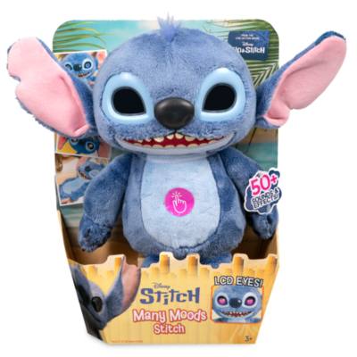 Just Play Stitch Many Moods Medium Soft Toy, Lilo & Stitch Live Action - 34.5cm