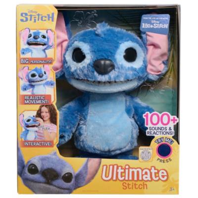 Just Play, peluche interactivo Ultimate Stitch, Lilo y Stitch (pel&iacute;cula acci&oacute;n real), Disney