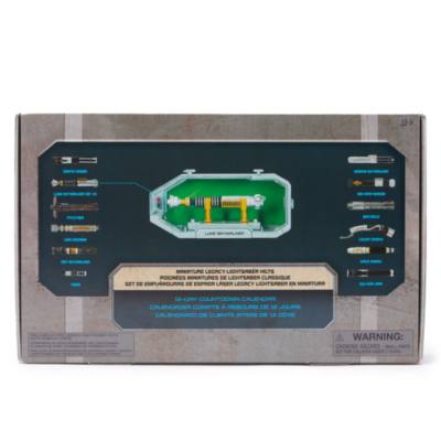 Star Wars LIGHTSABERS 12 Day Countdown Calendar