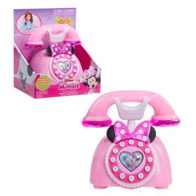 Just Play, set juego tel&eacute;fono con dial giratorio Ring Me, Minnie Mouse
